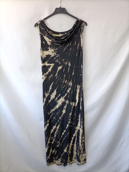 SUAU SUNSHINE. Vestido largo tie dye T.s/m