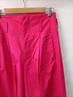 ZARA. Pantalón ancho rosa  T.xs