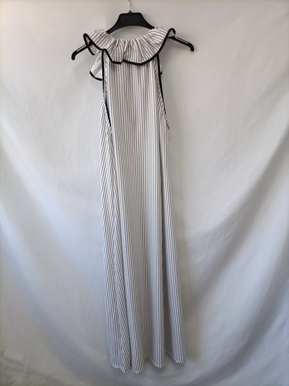 ZARA. Vestido largo rayas T.m