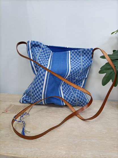 ONA BOSSES. Bolso de cuadros