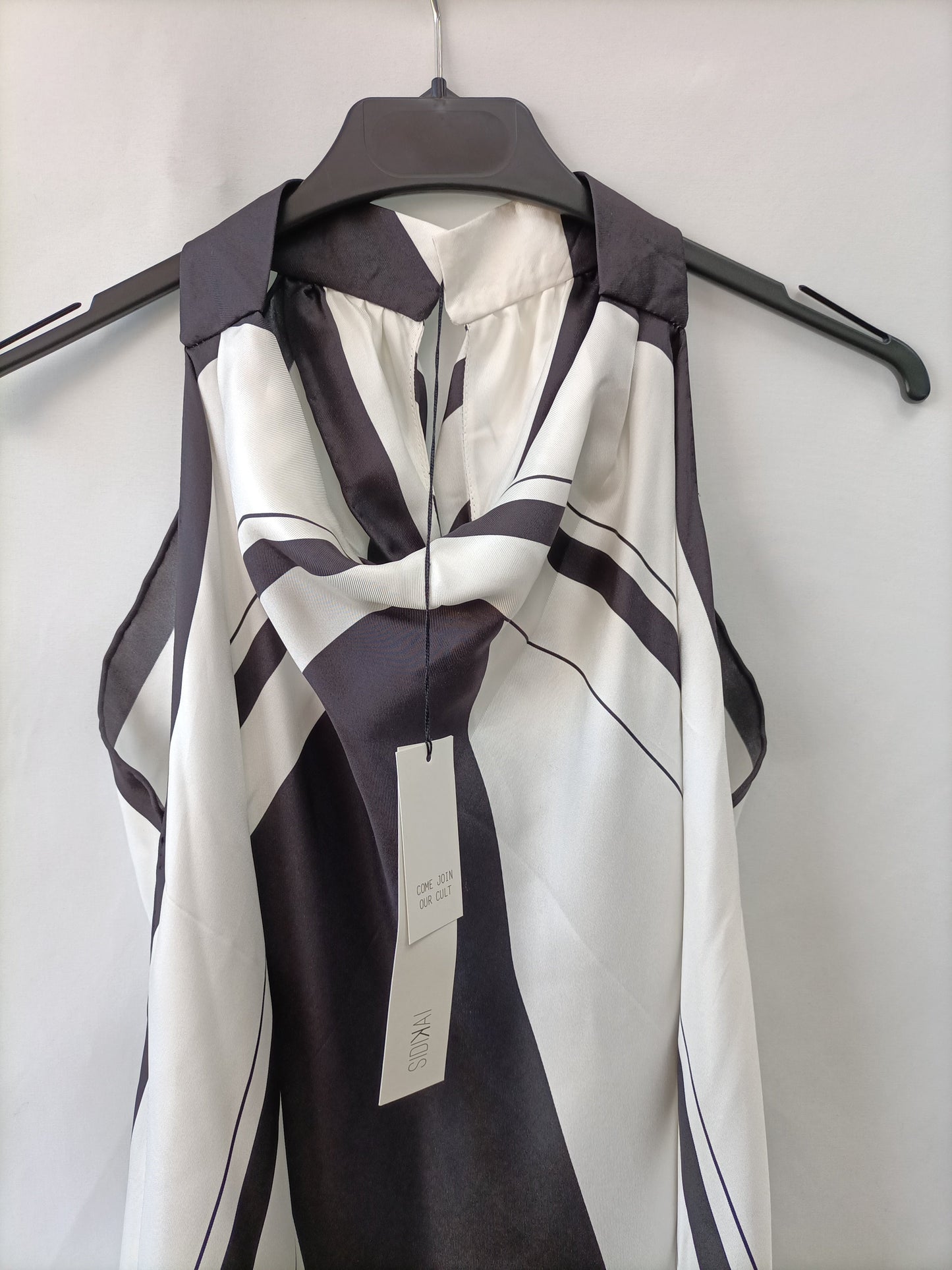 SIDIKAI. Top largo pañuelo T.u (S/M)