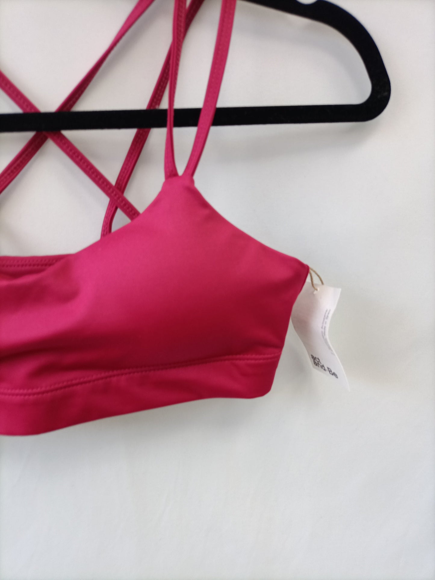 ACTANDBE. Top Deportivo rosa T.s