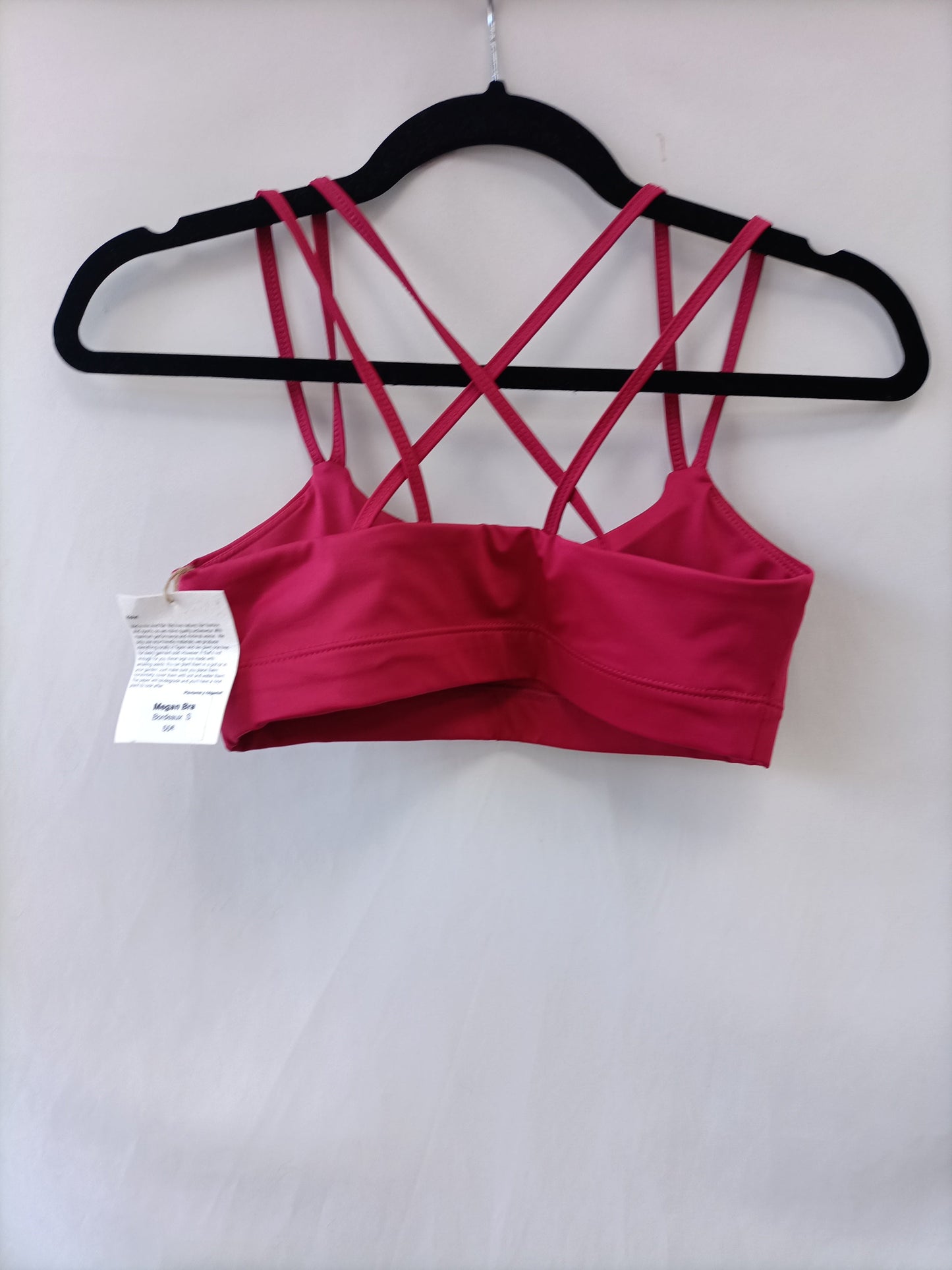 ACTANDBE. Top Deportivo rosa T.s