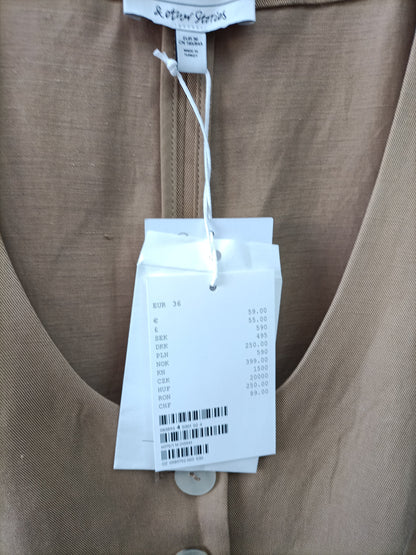 &OTHER STORIES. Chaleco beige T.36
