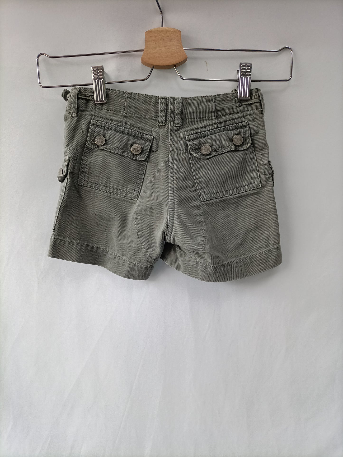 NICOLI. Green trousers with pockets, size 4 years