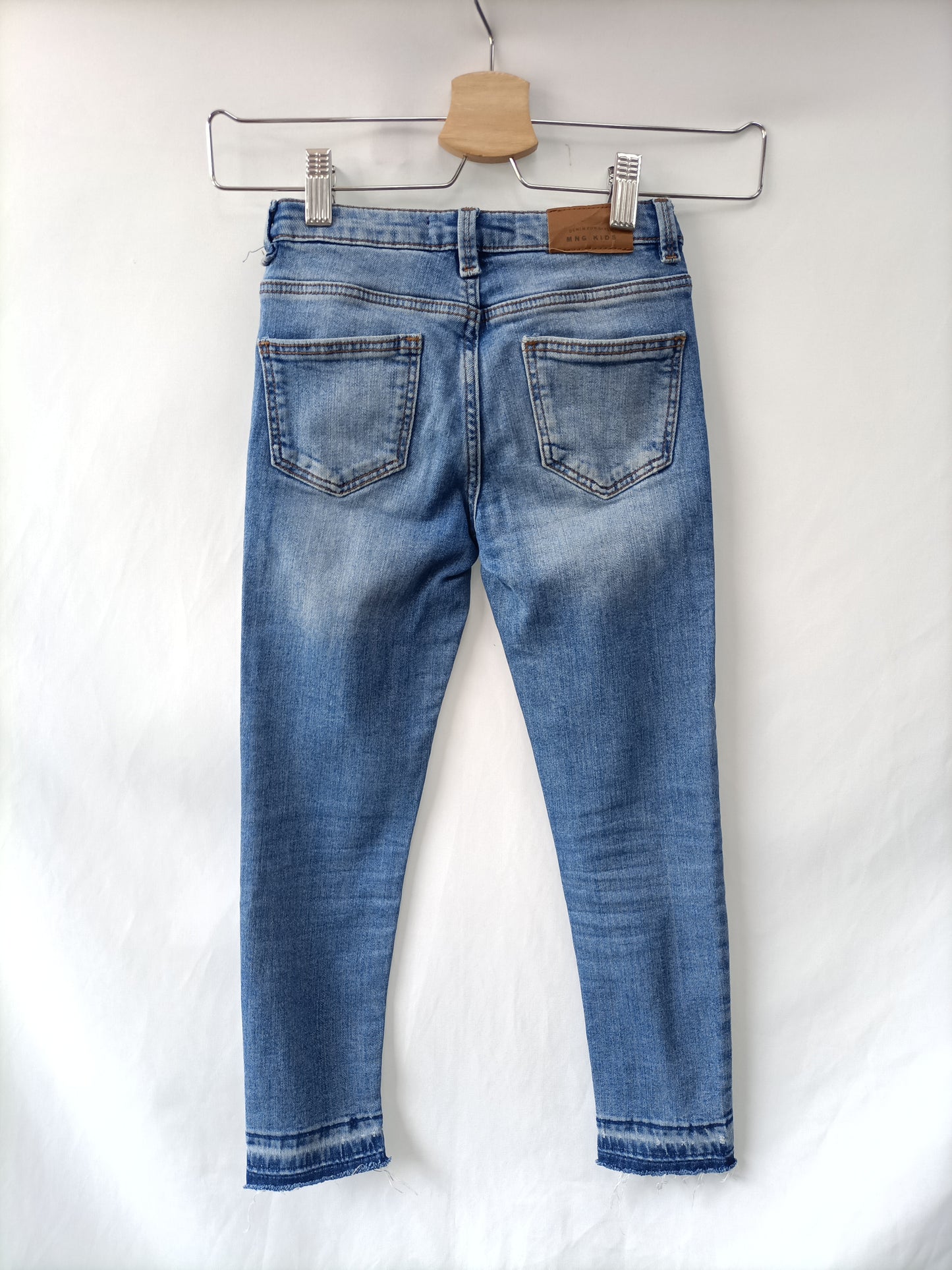 MANGO. Skinny denim trousers, size 8 years