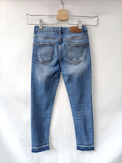 MANGO. Skinny denim trousers, size 8 years