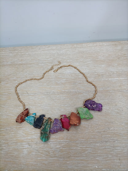 OTHERS. Stone necklace