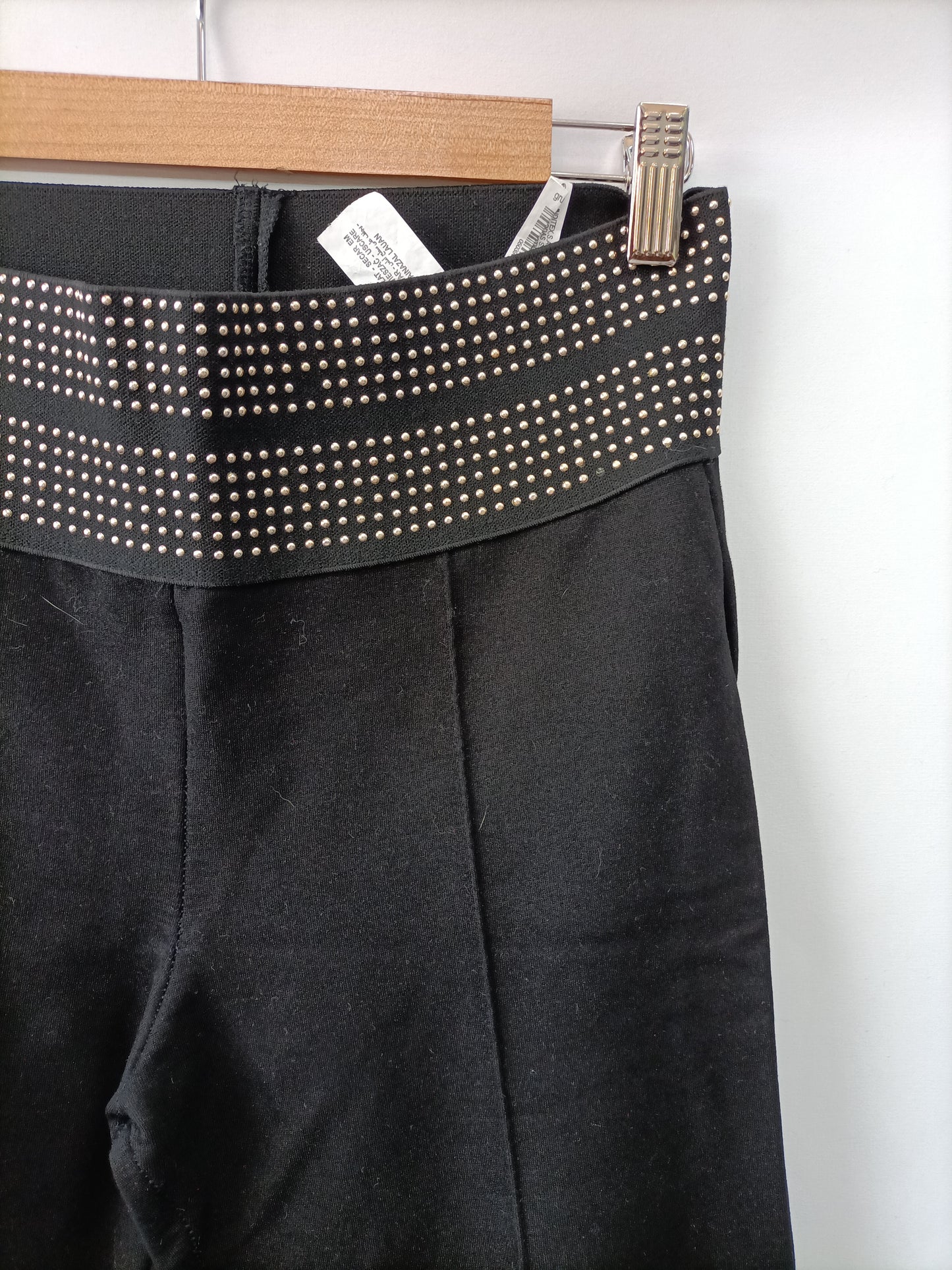 ZARA. Leggins Tachuelas T.l(tara)