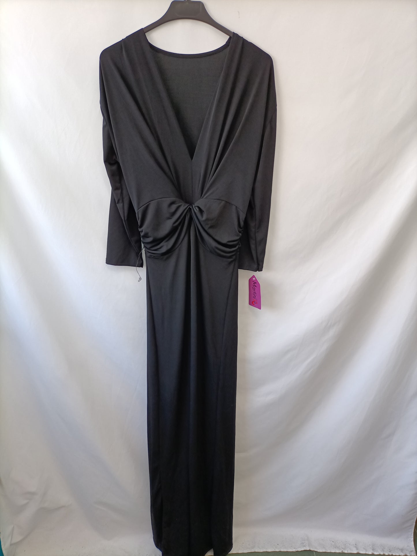 MARTINIKA. Long black jumpsuit Tu(m)