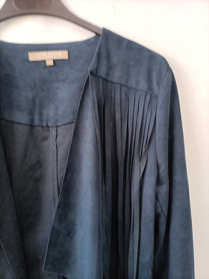 PINK BOOM. Chaquetaa antelina flecos T.l