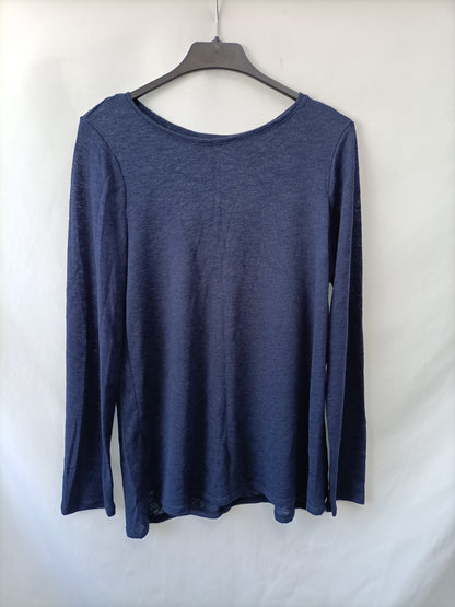 OTHERS. Basic blue t-shirt Your(s)