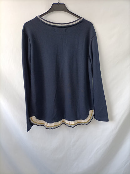 SFERA. Jersey azul volante T.l