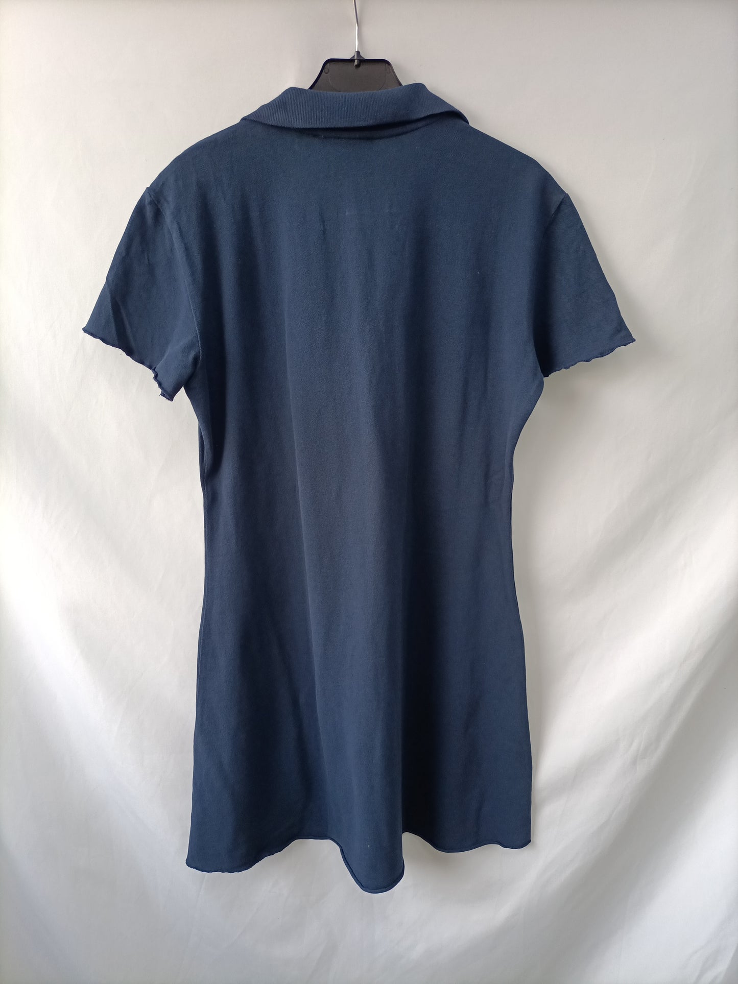 STRADIVARIUS. Blue polo dress, size XL