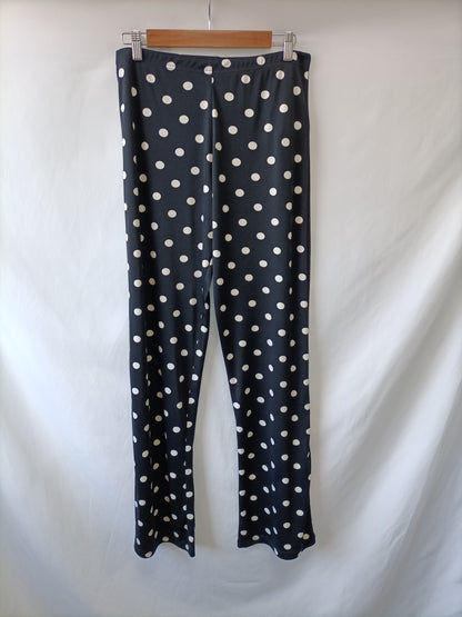 SFERA. Black polka dot pants Tm