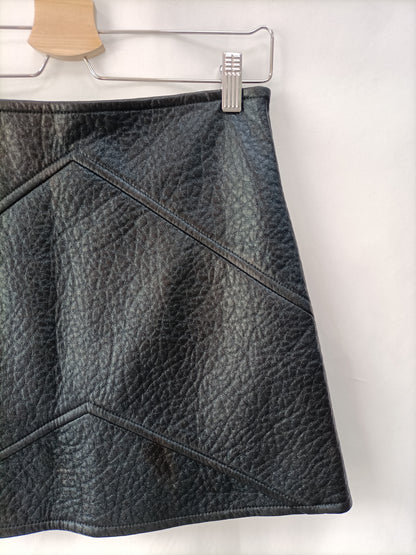 NICOLI. Falda corta polipiel T.m