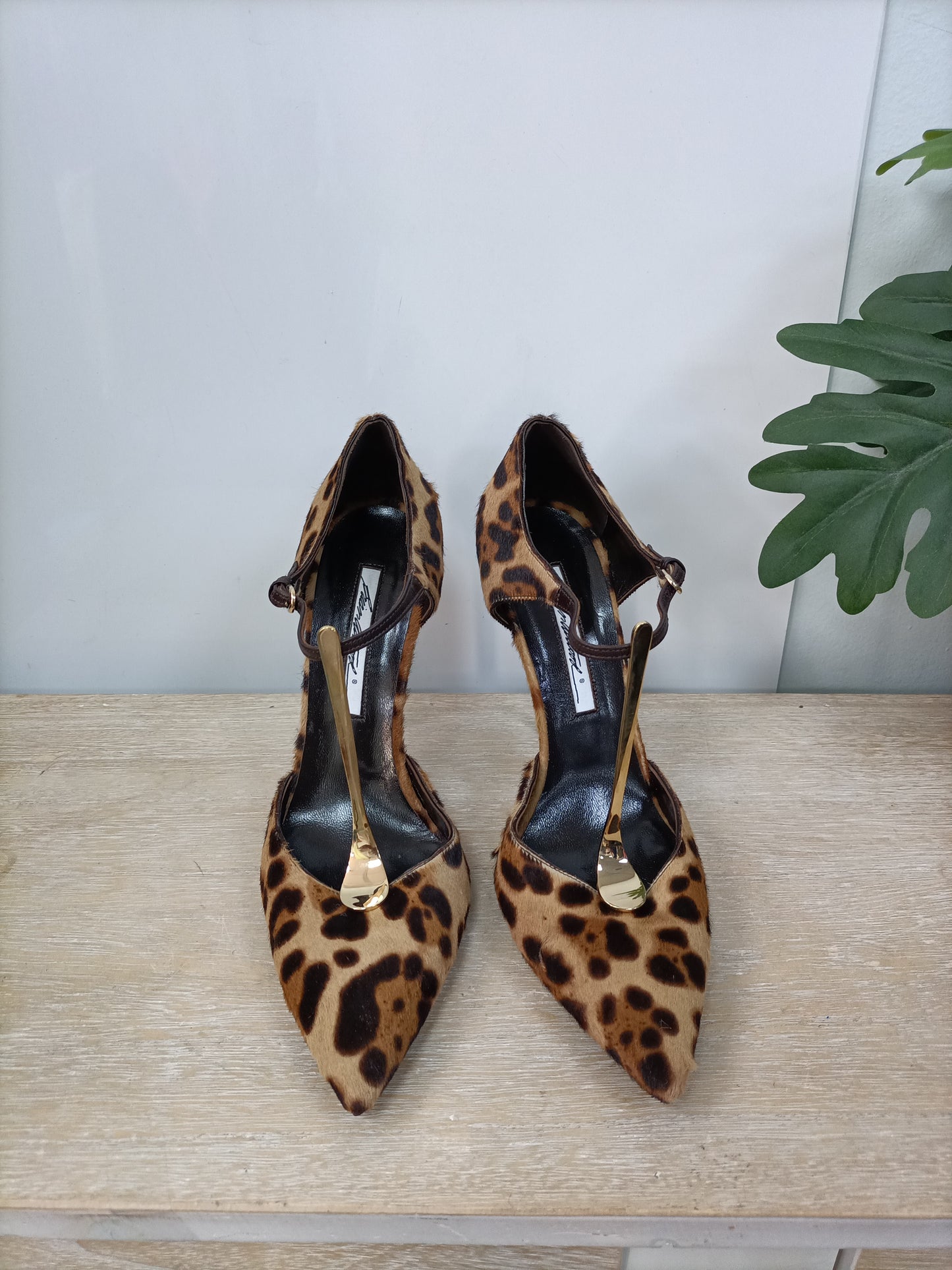 BRIANATWOOD. zapatos oeliro animal print T.39
