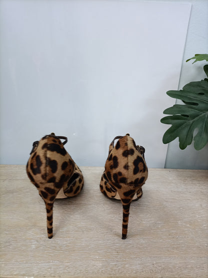 BRIANATWOOD. zapatos oeliro animal print T.39