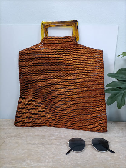 BECK SÖNDERGAAARD. Bolso red naranja