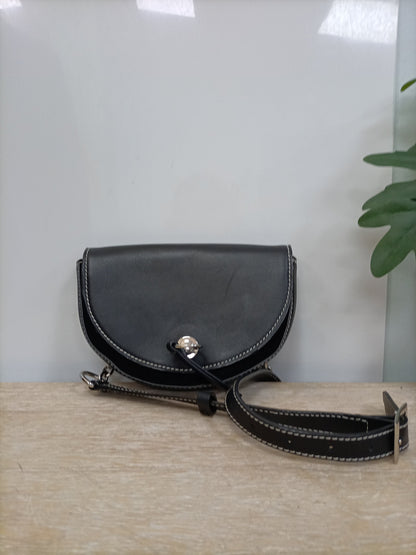 ZARA. Black fanny pack