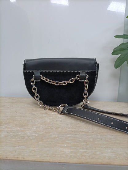 ZARA. Black fanny pack