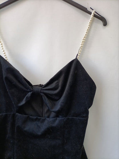 market.SHEIN. Black pearl Ts dress