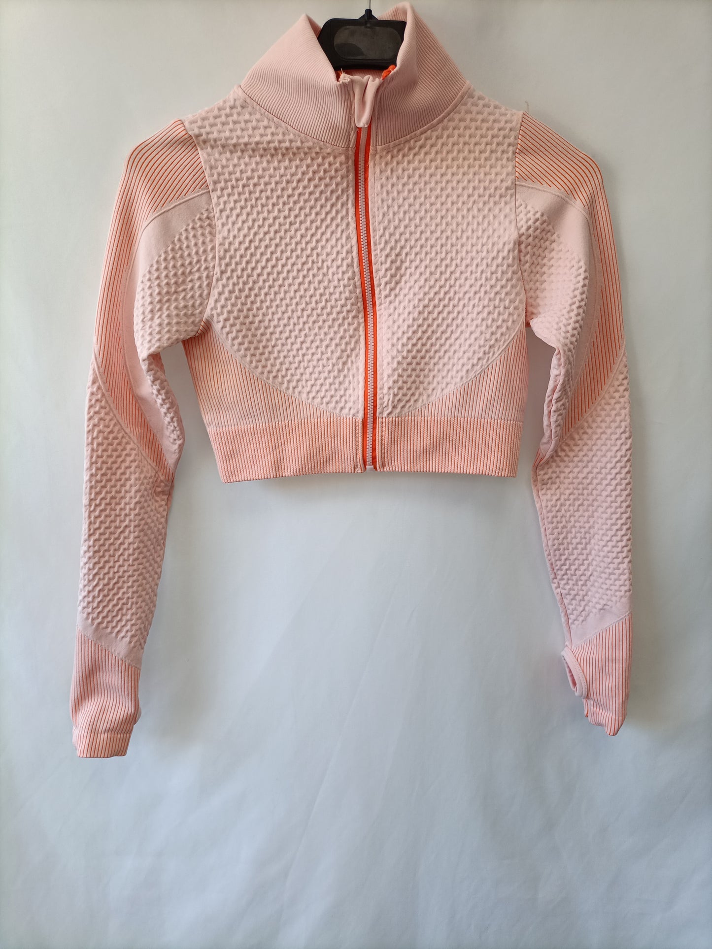 OTHERS. Orange textured top Your(s)