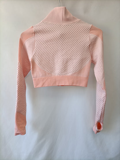 OTHERS. Orange textured top Your(s)