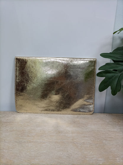 MUGLER. Bolso deanl dorado