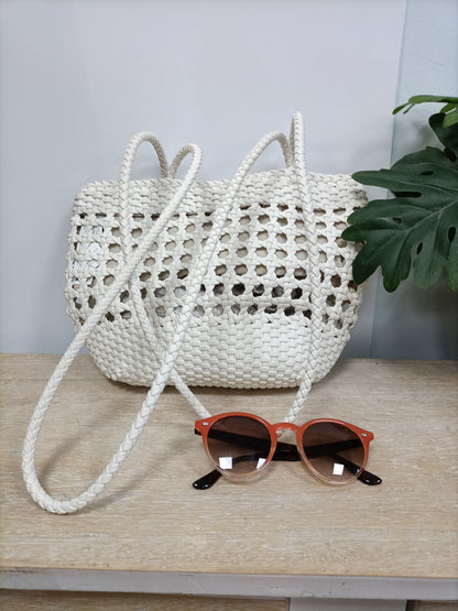 OTRAS. Bolso rejilla polipiel