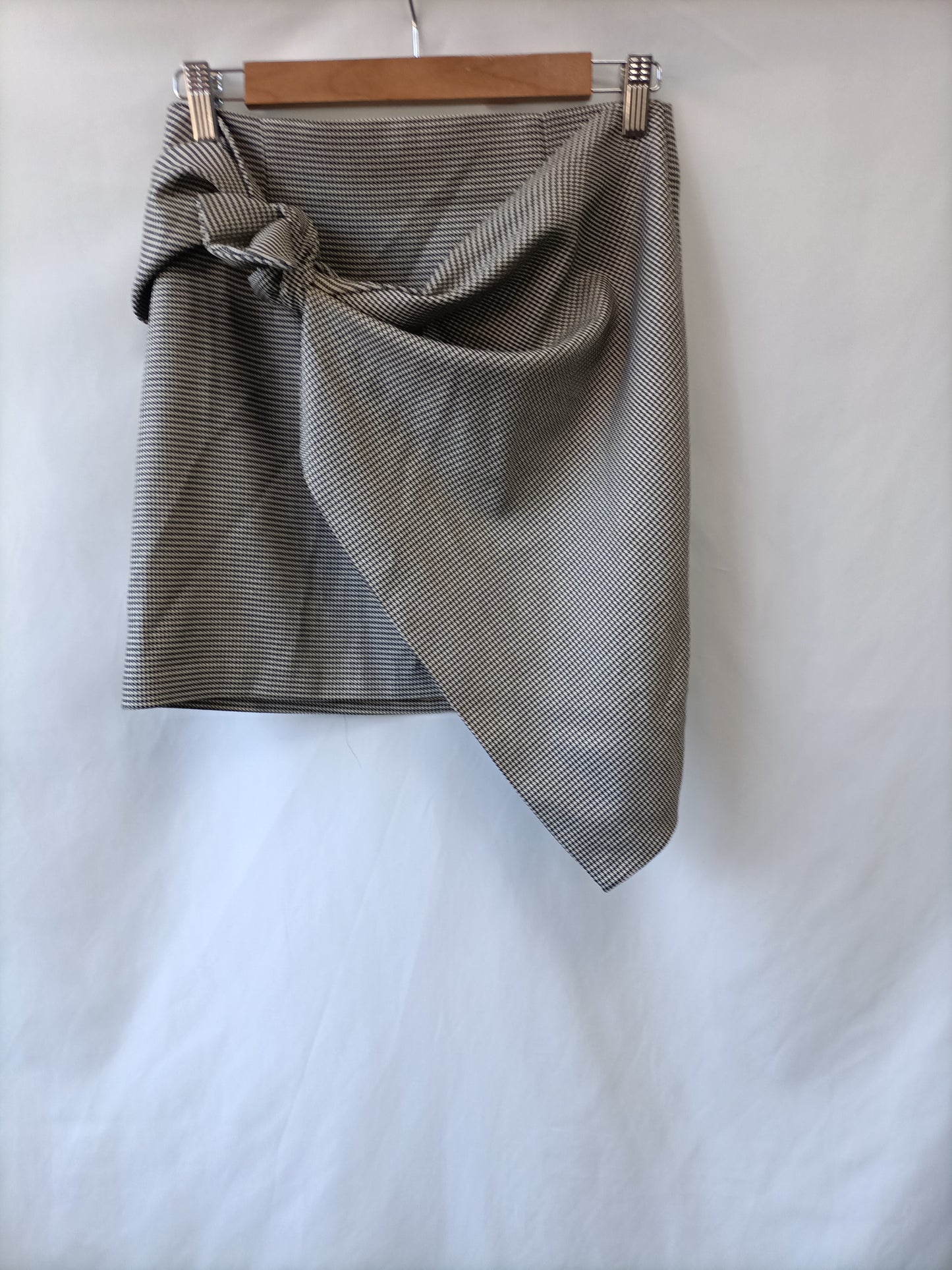 ZARA. Falda pata de gallo T.s