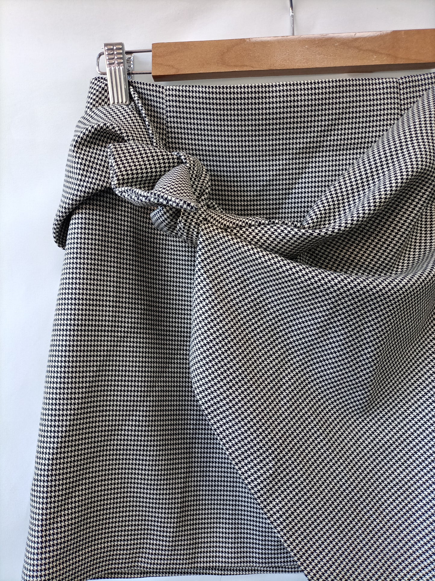 ZARA. Falda pata de gallo T.s