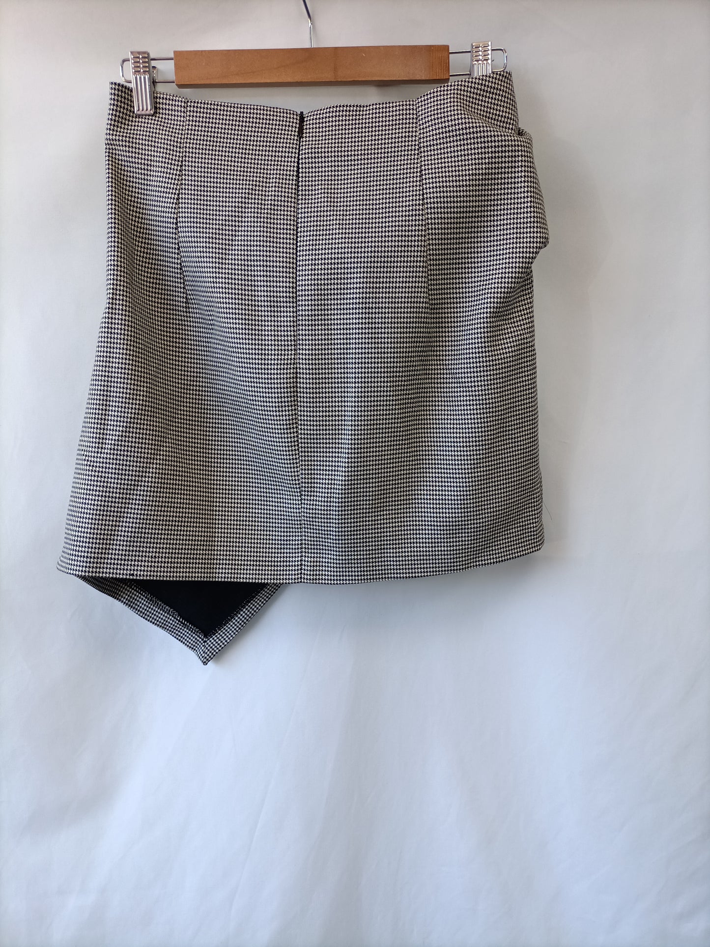 ZARA. Falda pata de gallo T.s