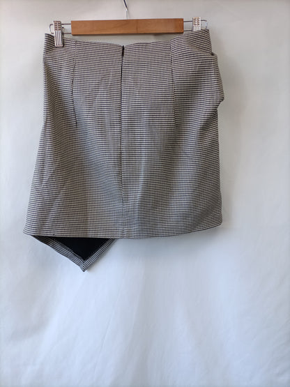 ZARA. Falda pata de gallo T.s