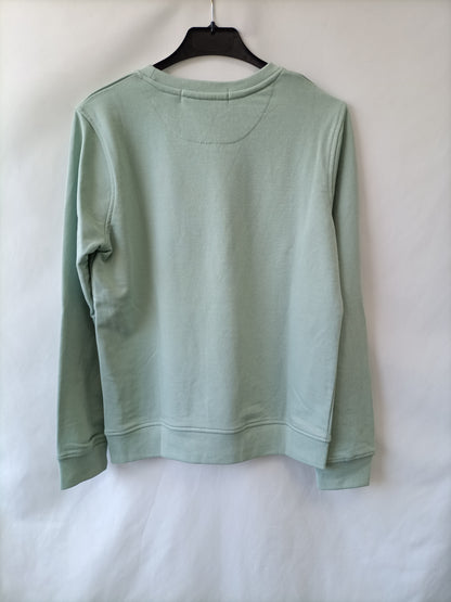 POLO CLUB. Sudadera verde agua T.m