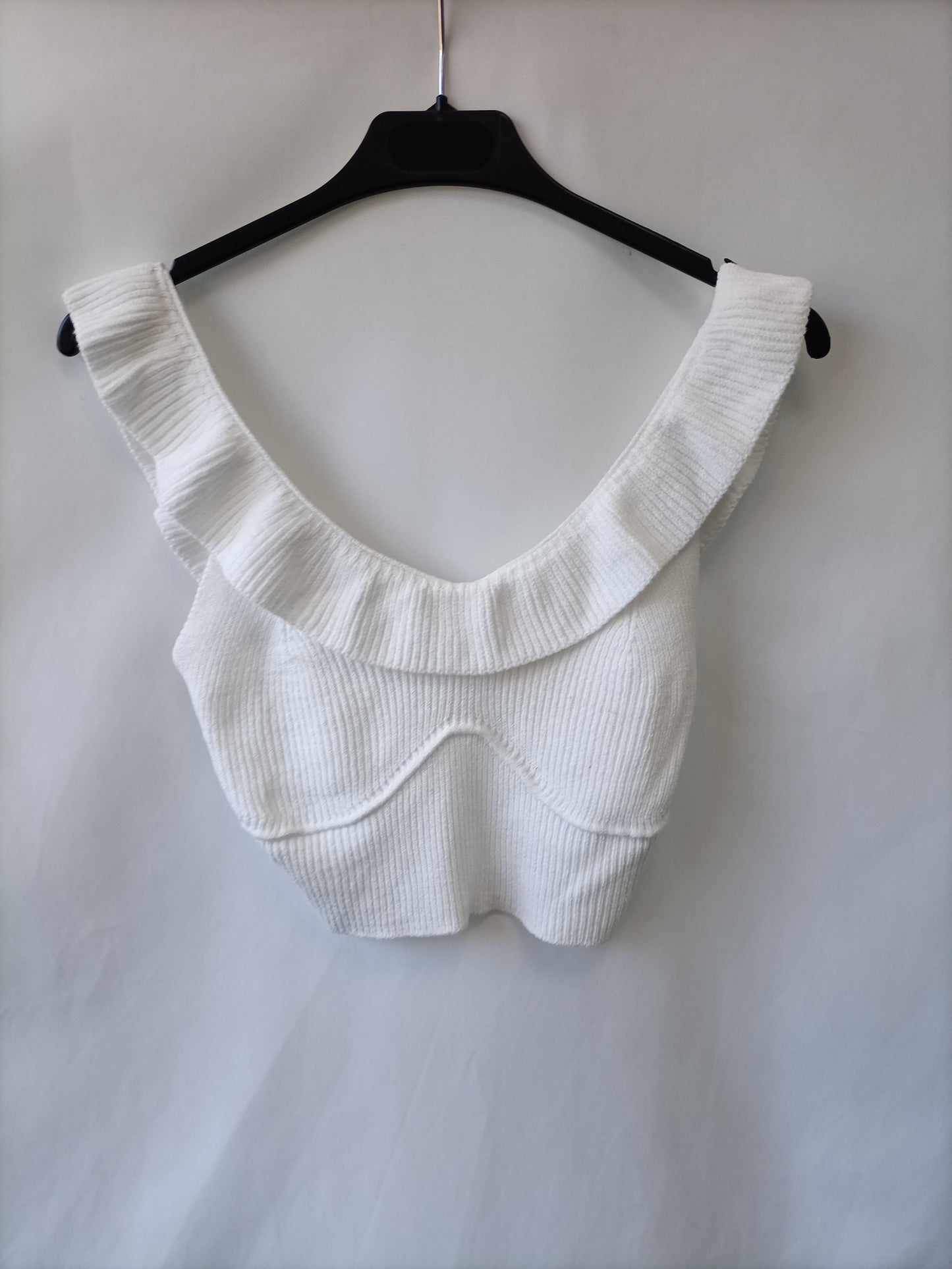 OTRAS. Top de punto blanco T.u(s)