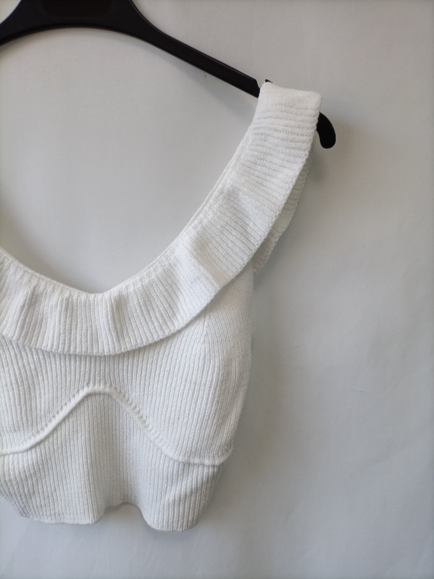 OTRAS. Top de punto blanco T.u(s)