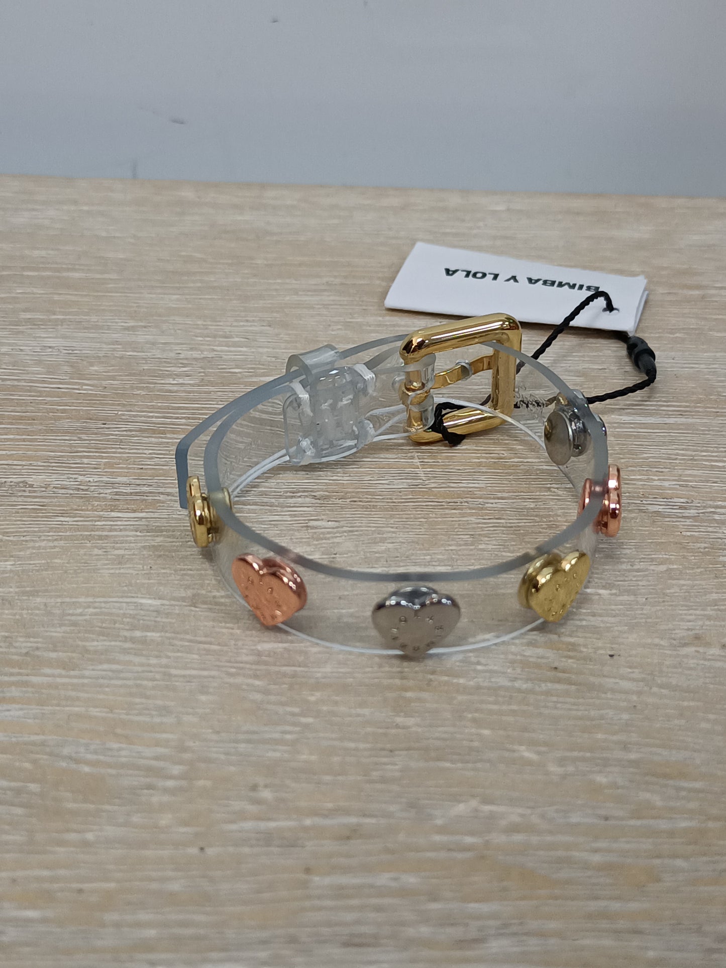 BIMBA Y LOLA. Pulsera corazones