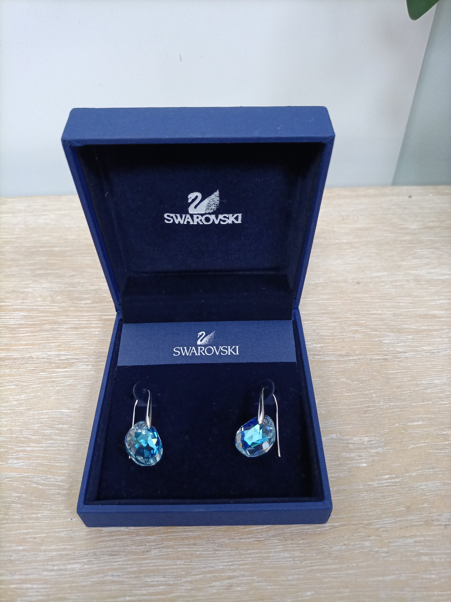 SWAROVSKI. Pendientes piedra