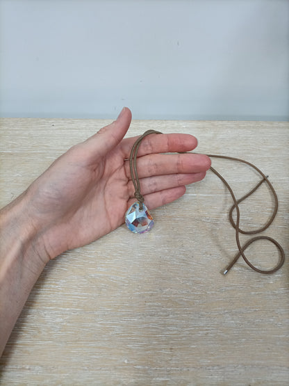 SWAROVSKI. Colgante piedra