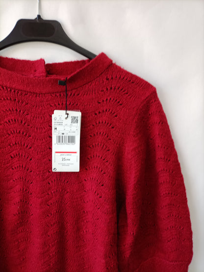 MANGO. Top rosa punto T.m