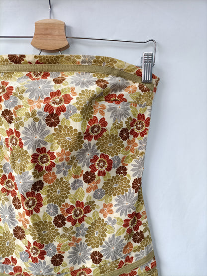 OTRAS. Vestido pana flores T.s