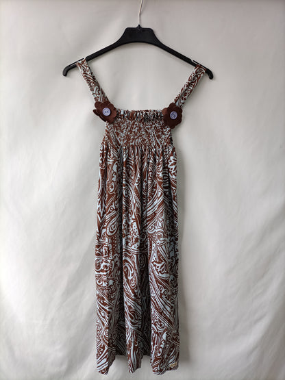 TRANSLUZ. Amoeba short dress, size 16