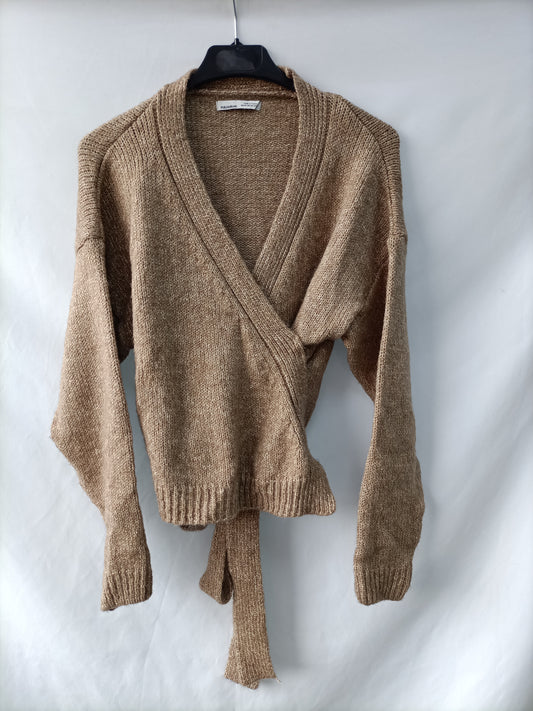 PULL&BEAR. Jersey cruzado T.m