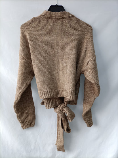 PULL&BEAR. Jersey cruzado T.m