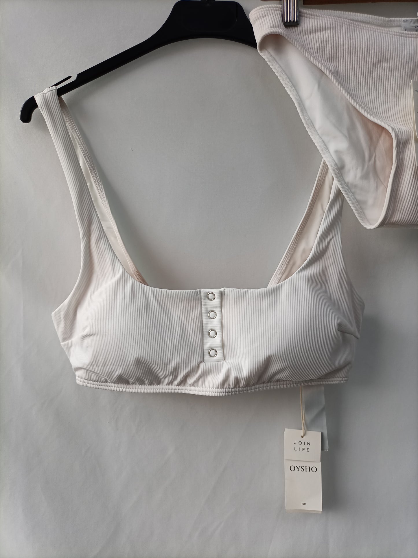 OYSHO. Bikini blanco T.l