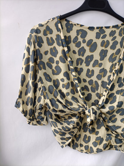 OTRAS. Total look animal print Tu(l)