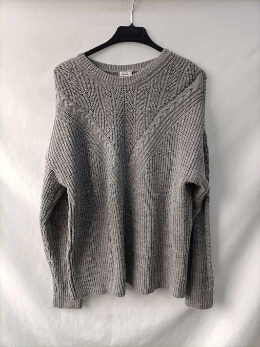 PIMKIE. Jersey gris T.u(m/l)