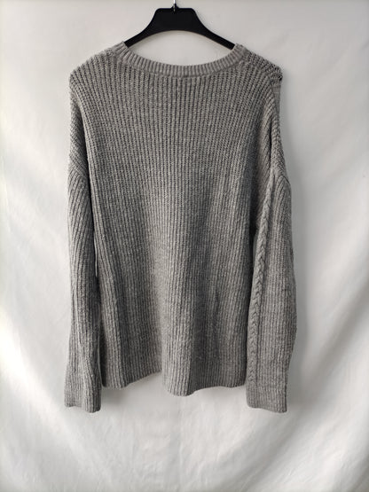 PIMKIE. Jersey gris T.u(m/l)