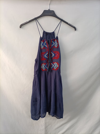 OTRAS. Top/vestido bordado T.u(s)